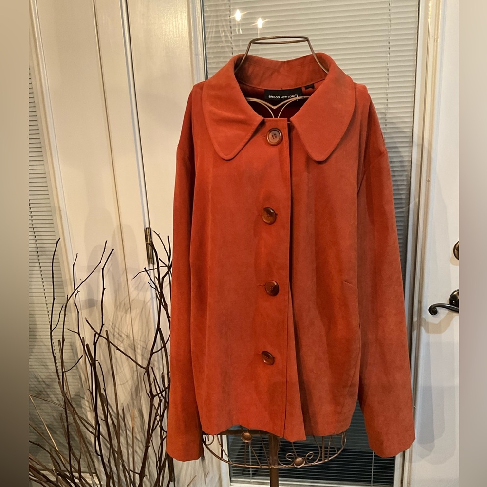 Biggs of New York Rust Overcoat